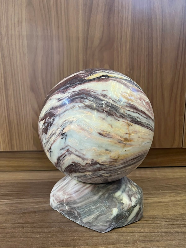 ĐÁ VÂN MÂY TỰ NHIÊN ĐÁ CANXITE 18CM